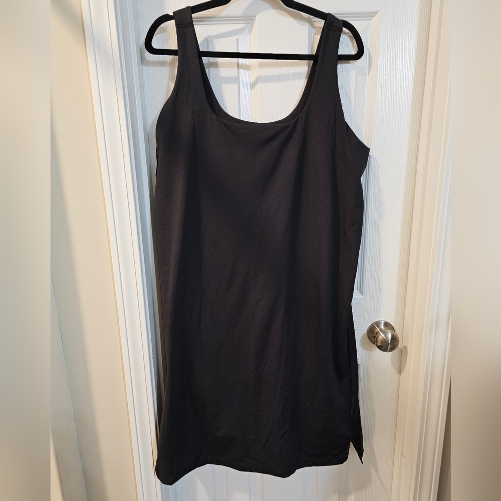 OLD NAVY ACTIVE Dress POWERSOFT XXL TALL BUILT-IN BRA And Shorts